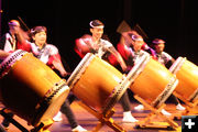 Drums and Movement . Photo by Tim Ruland, Pinedale Fine Arts Council.