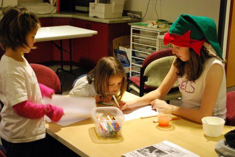 Kid's Crafts. Photo by Beth Allen, Rendezvous Pointe.