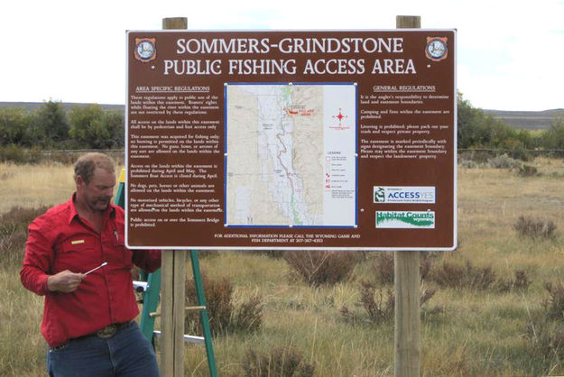 Fishing Access. Photo by Ray Bredehoft.