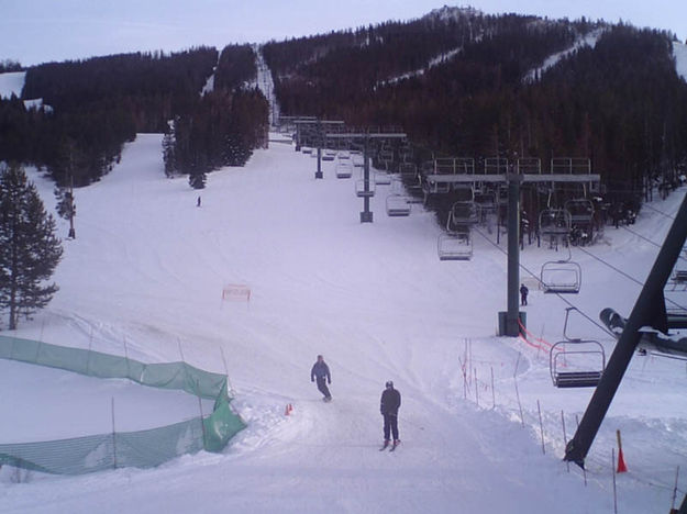 Uncrowded slopes. Photo by Bob Rule, KPIN 101.1 FM Radio.