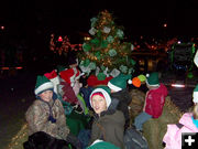 Riding the float. Photo by Ranae C. Lozier.