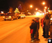 Lighted Parade. Photo by Bob Rule, KPIN 101.1 FM Radio.