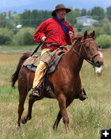 Bernie Holz as William Sublette. Photo by Pinedale Online.