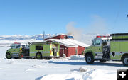 House fire. Photo by T.J. Hunt.