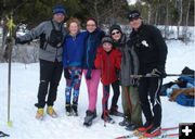 Pinedale skiers in Jackson. Photo by Bonnie Chambers.