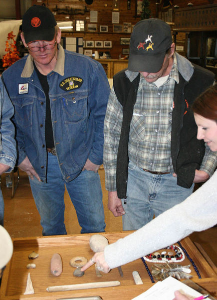 Interesting artifacts. Photo by Dawn Ballou, Pinedale Online.