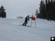 Doc Johnston, Giant Slalom. Photo by Mindi Crabb.