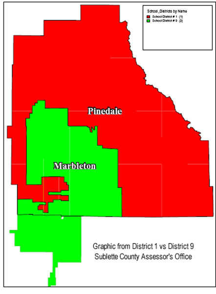 Sublette School Districts. Photo by Sublette County Assessor's Office.