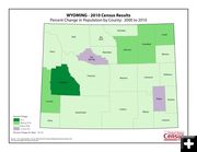 Census Change Map. Photo by U.S. Census Bureau.