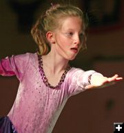 Sk8er Face. Photo by Kaitlyn McAvoy, Pinedale Roundup.