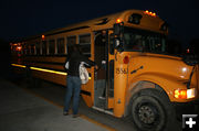 Piney bus. Photo by Dawn Ballou, Pinedale Online.