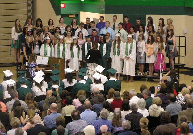 Concert Choir. Photo by Bob Rule, KPIN 101.1 FM.