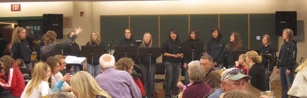 Jazz Choir. Photo by Bill Winney.