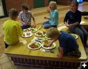 Kids Table. Photo by Bill Winney.