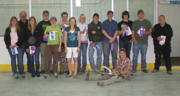 Senior shooters. Photo by Robin Schamber.