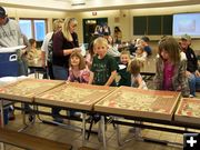 Pizza and fun. Photo by Windy Noble.