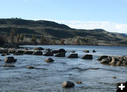 Center of old dam. Photo by Dawn Ballou, Pinedale Online.