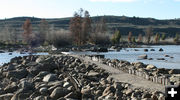 Old dam. Photo by Dawn Ballou, Pinedale Online.