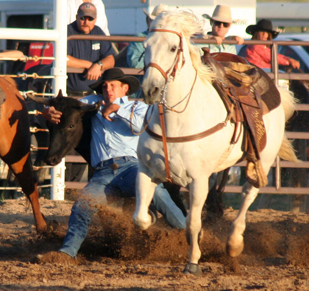 Wade Tibbits. Photo by Clint Gilchrist, Pinedale Online.