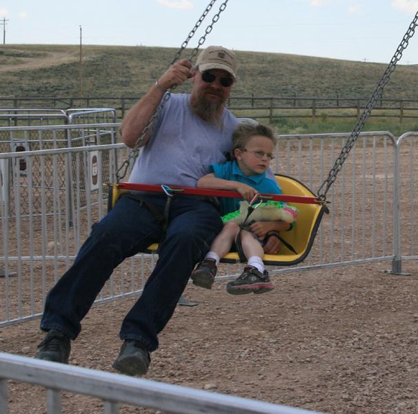 Carnival Ride. Photo by Dawn Ballou, Pinedale Online.