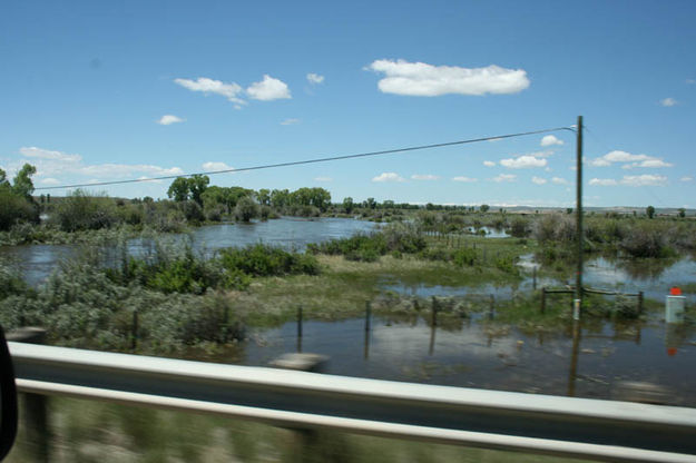 East Fork River -downstream. Photo by Dawn Ballou, Pinedale Online.