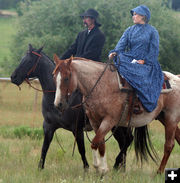 Marcus & Narcissa Whitman. Photo by Clint Gilchrist, Pinedale Online.