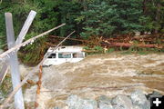 Constantinides  vehicle. Photo by Wyoming Highway Patrol.