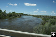 East Fork - downstream view. Photo by Dawn Ballou, Pinedale Online.