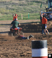 Finish. Photo by Dawn Ballou, Pinedale Online.