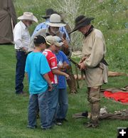 Flintlock. Photo by Dawn Ballou, Pinedale Online.