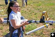 Blown away by Fair. Photo by Megan Rawlins, Pinedale Roundup.