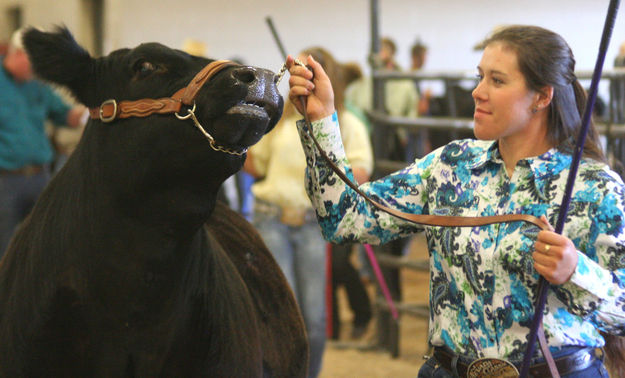 Brittany Heseltine. Photo by Clint Gilchrist, Pinedale Online.