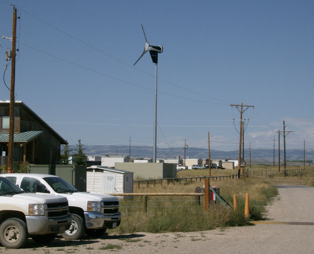 Enercrest windmill. Photo by Bart Myers, Sublette County.