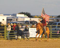 Stars & Stripes. Photo by Matt Naber, Sublette Examiner.