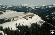 Wyoming Range. Photo by Rita Donham, Wyoming Aero Photo.