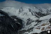 Wyoming Range. Photo by Rita Donham, Wyoming Aero Photo.