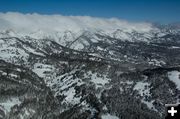 Wyoming Range. Photo by Rita Donham, Wyoming Aero Photo.