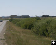 Approach view of Enercrest windmill. Photo by Bart Myers, Sublette County.