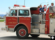 Off they go!. Photo by Dawn Ballou, Pinedale Online.