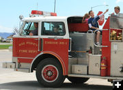 Off they go!. Photo by Dawn Ballou, Pinedale Online.