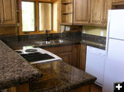 Kitchen. Photo by Dawn Ballou, Pinedale Online.