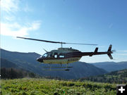 Helicopter. Photo by Tip Top Search and Rescue.