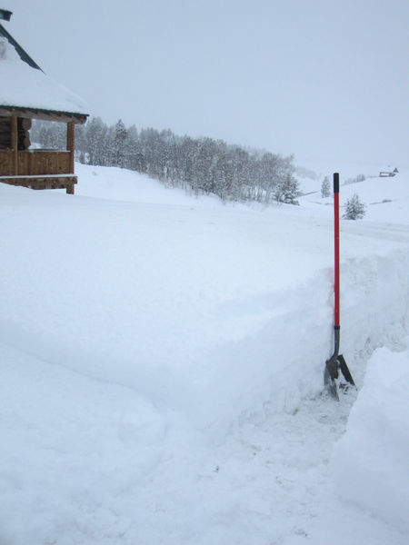 Hoback snow. Photo by Bill Winney.