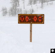 CD Snowmobile Trail. Photo by Dawn Ballou, Pinedale Online.
