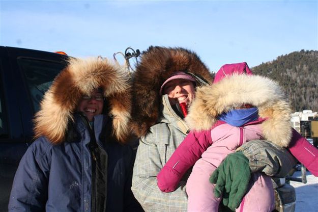 All bundled up. Photo by Carie Whitman.