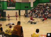 Pushups. Photo by Dawn Ballou, Pinedale Online.