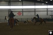 Handicap Roping. Photo by Carie Whitman, Crossfire Arena.