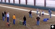 Dummy roping. Photo by Carie Whitman.