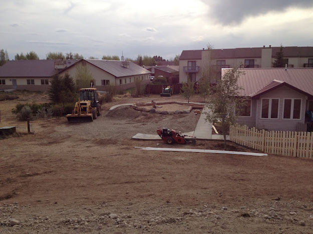 New outdoor classroom area. Photo by Ana Cuprill.