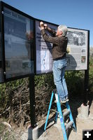 Open sign. Photo by Dawn Ballou, Pinedale Online.